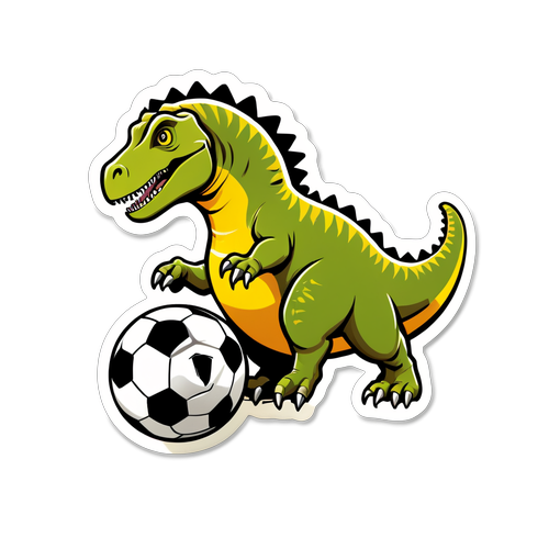 Dinossauro Jogador: A Diversão Pré-Histórica no Futebol