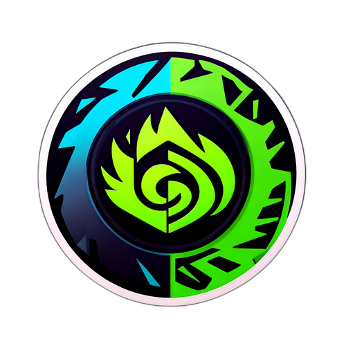 놀라운 Nvidia 게임 그래픽 디자인 스티커
