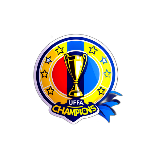 Nálepka s tématem UEFA Champions League