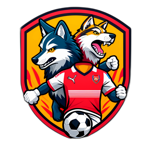 Nálepka pro zápas Arsenal vs. Wolves