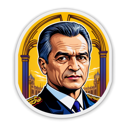 Patriotism în Ilustrație: Nicolae Ciucă și Palatul Parlamentului