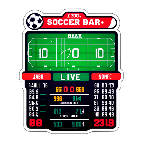 Grafik Energetik Skor Bola Sepak Langsung