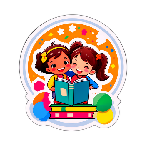 子供たちが楽しそうに遊ぶデザイン