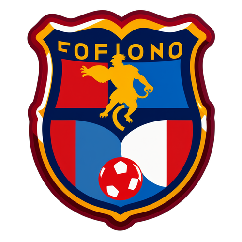 I Colori Vivaci del Bologna FC: Scopri il Logo Iconico in Azione!