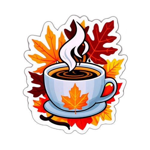 Malambing na Sticker para sa Oktubre