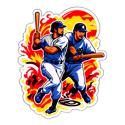 甲子園の熱き戦いを描いたダイナミックデザイン