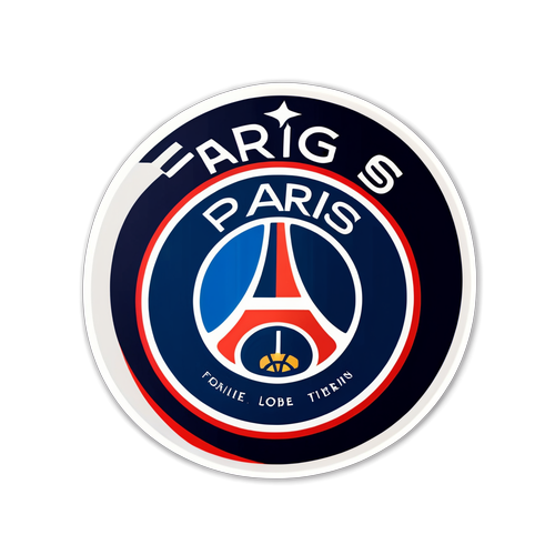 Stiker Minimalis PSG