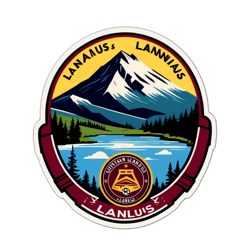 Crachá Retro da História de Lanús