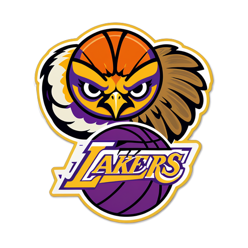 Sticker ng Labanan: Lakers vs Hawks