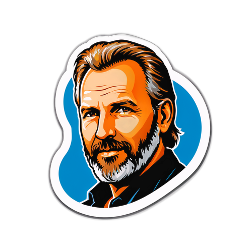 Kevin Costner z brodą na koncercie country
