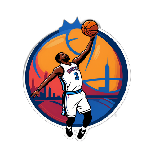 NBAロゴに私の個性を加えたデザイン