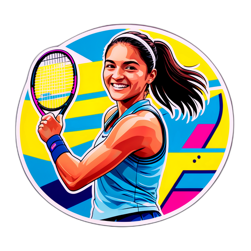 Sticker Emma Raducanu