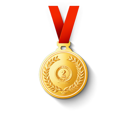 Diseño de una medalla de oro para los Premios Platino 2025