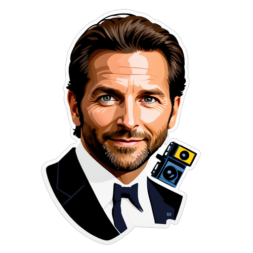 Autocollant Inspiré par Bradley Cooper