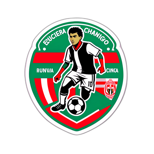 Pegatina de Fútbol: Estudiantes vs Nueva Chicago