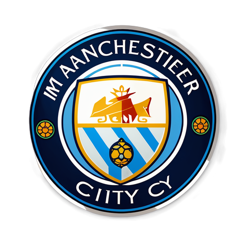 Manchester City: Enviska Makt i Engelsk Fotboll - Se Det Häftiga Logotypdesignen!