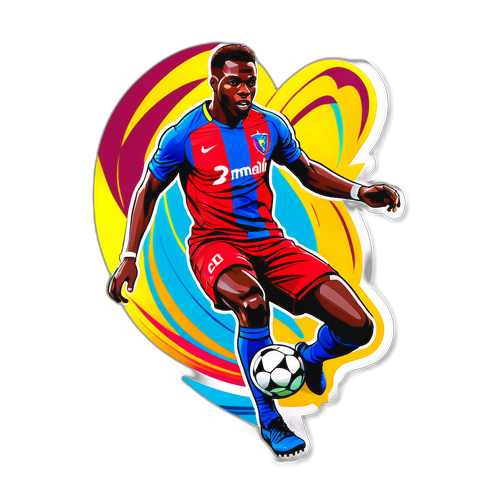 Dynamic Ilustracja Coulibaly w Akcji