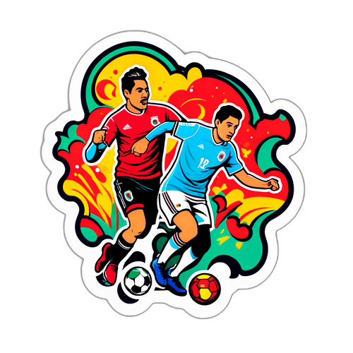 Dynamic Juarez FC Action Sticker