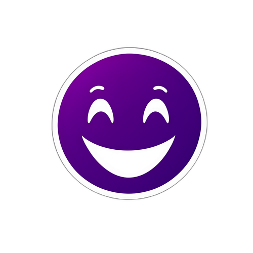 微笑表情贴纸