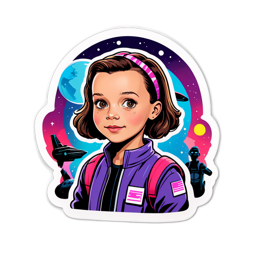 Millie Bobby Brown ile Bilim Kurgu Karakteri Buluşması