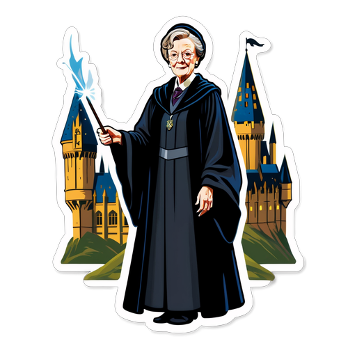 Magis Hogwarts: Dame Maggie Smith Muncul Dalam Robe Terkenalnya!