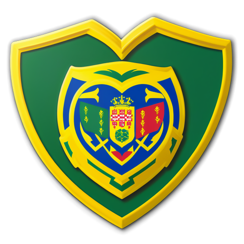 Descubra a Nova Adesivo do CBF: Coração Verde e Amarelo que Vai Te Encantar!