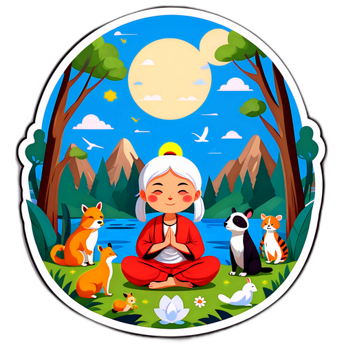 Panu Tuomi Meditoimassa Luonnossa