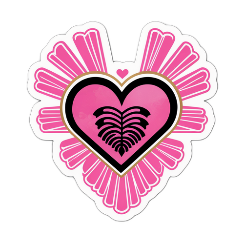 Inter Miami - Pink Heart Tuki