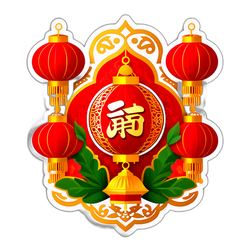 Stiker Meriah Hari Raya Imlek