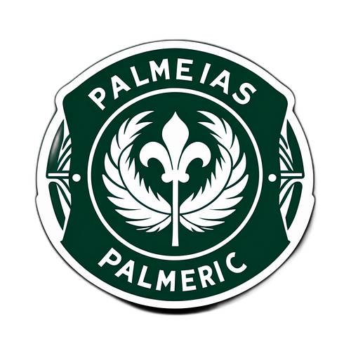 Adesivo Estilizado do Palmeiras FC