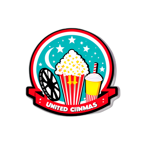 映画ファンのためのスタイリッシュなステッカー