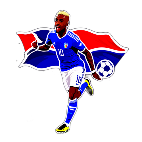 Sticker med Talisca i aksjon