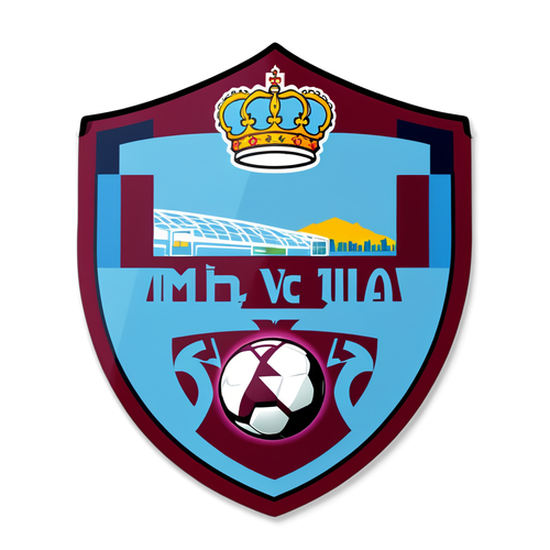 Sticker ng Aston Villa at Man City