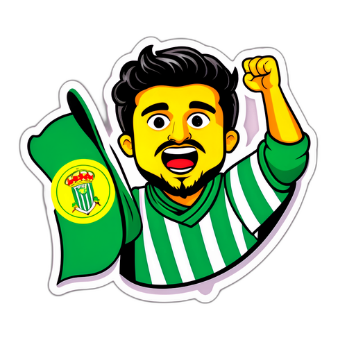 Fan pasionat cu fular