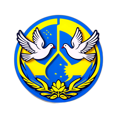 Friedenstaube Aufkleber