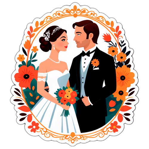 Scena Chic di Matrimonio