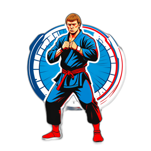 Эмелианенко Александр в боевой стойке