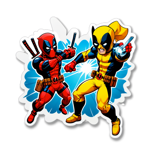 Den Utrolige Deadpool og Wolverine: En Humoristisk Duell Du Må Se!