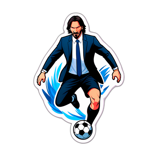 Adrenalina e Stile: John Wick nel Calcio