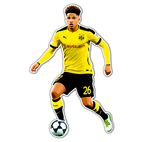 Jadon Sancho: Biểu Tượng Năng Động và Sức Trẻ Của Borussia Dortmund!