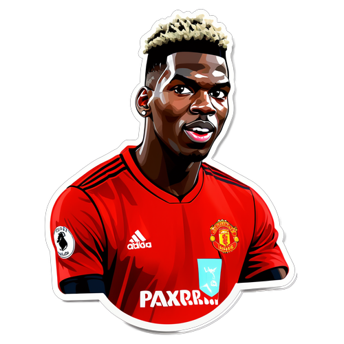 Felfedezés: Miért Pont Paul Pogba Rajongói Nem Képesek Ellenállni Ennek a Felpörgött Stílussal Teli Matrica Varázsának!