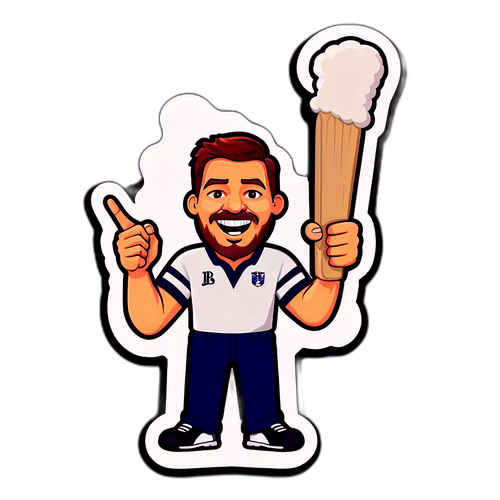 Sticker ya Mpenzi wa Bolton Wanderers