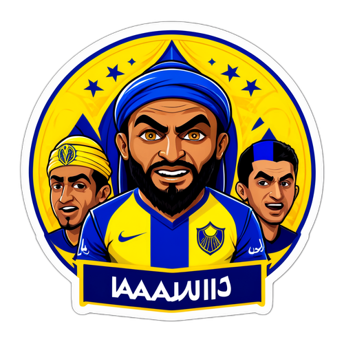 Sticker Rivaliti Al-Nassr dan Al-Taawoun