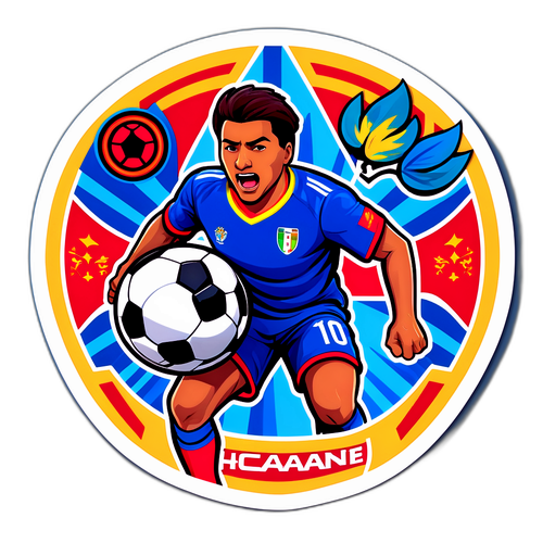 Adesivo Dinâmico de Futebol: Rivalidade Huachipato e Limache