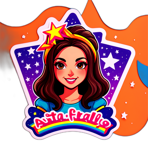 Adesivo di Anita da Grande Fratello