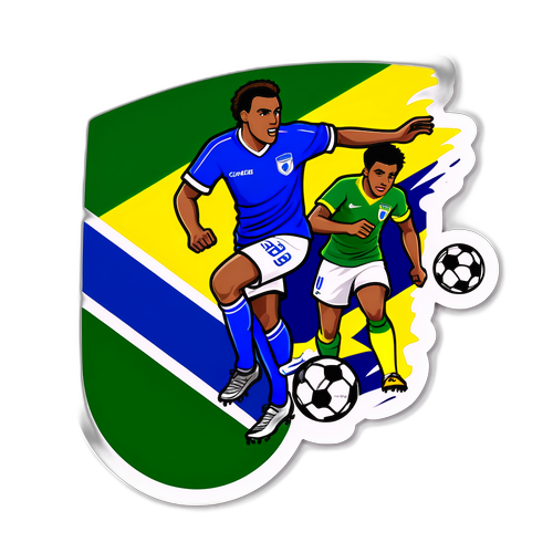 Sticker Pertandingan Bola Sepak Cruzeiro vs Juventude