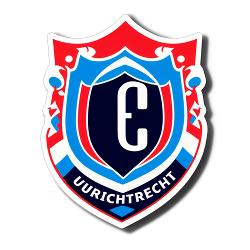 Vibrante Sticker van FC Utrecht: Het Zijn de Kleuren van de Stad!