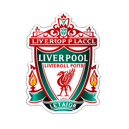 สติกเกอร์โลโก้ลิเวอร์พูลคลาสสิค