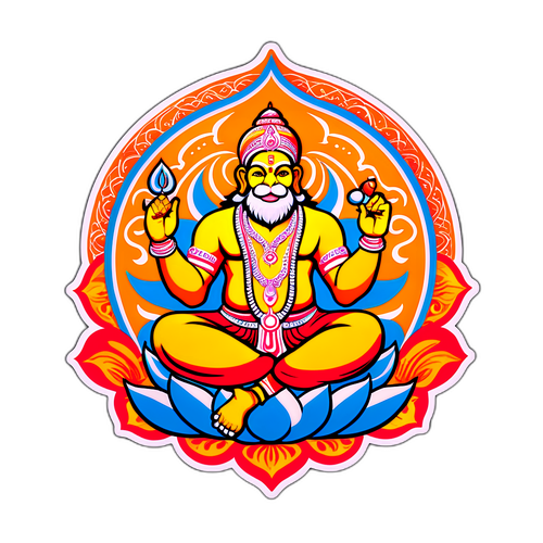 हनुमान चालीसा पर आधारित जटिल डिज़ाइन