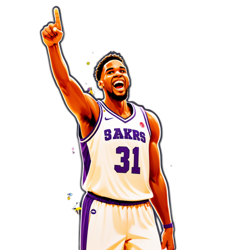 Jeremiah Fears Basketball Victory Celebration